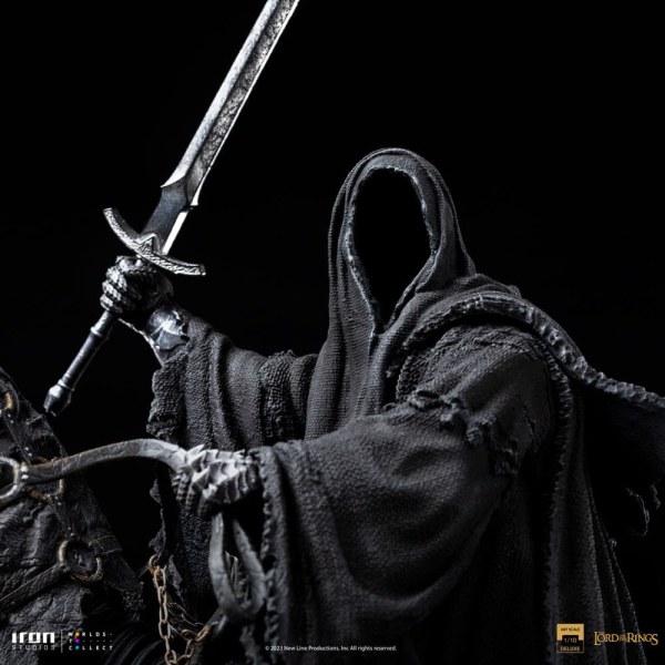 Nazgul auf Pferd Art Scale Deluxe - Der Herr der Ringe