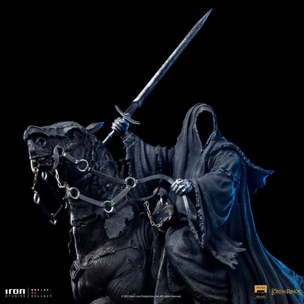 Nazgul auf Pferd Art Scale Deluxe - Der Herr der Ringe