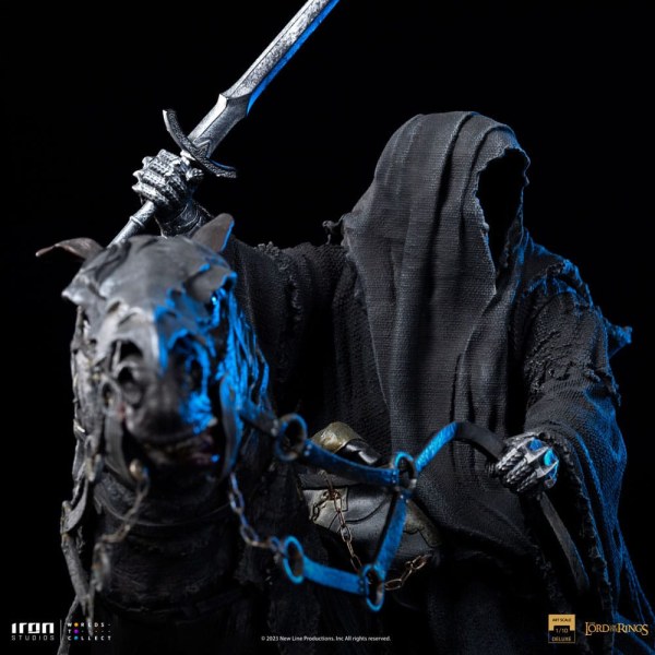 Nazgul auf Pferd Art Scale Deluxe - Der Herr der Ringe