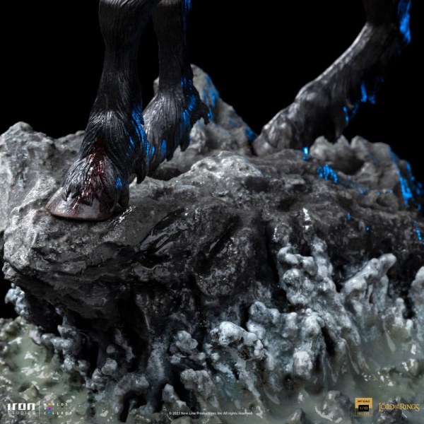Nazgul auf Pferd Art Scale Deluxe - Der Herr der Ringe
