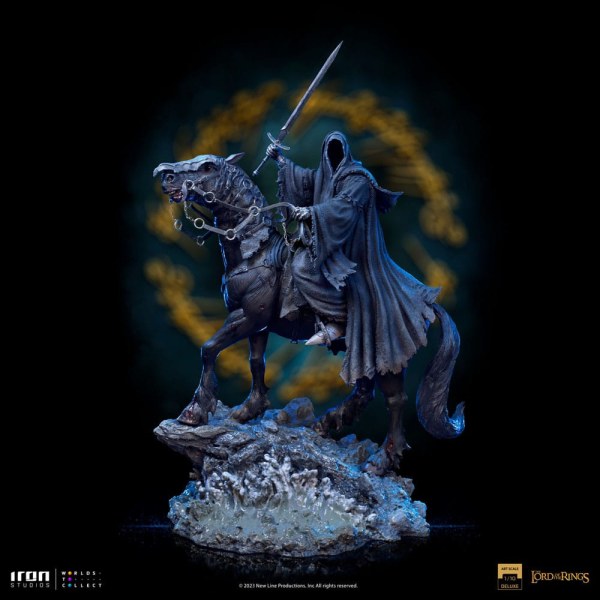 Nazgul auf Pferd Art Scale Deluxe - Der Herr der Ringe