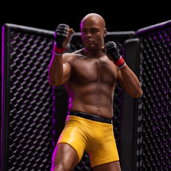 UFC statuette 1/10 Deluxe Art Scale Anderson "Spider" Silva - Signed Version 22 cm