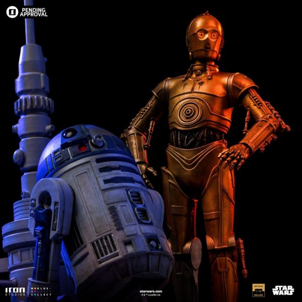 C-3PO & R2D2 ART SCALE DELUXE - STAR WARS