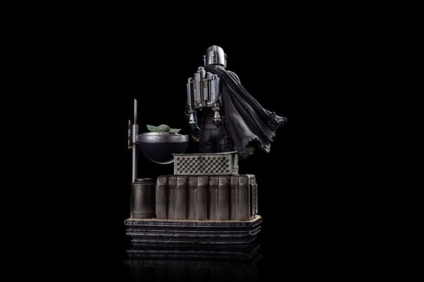 DIN DJARIN & DIN GROGU ART SCALE - STAR WARS THE MANDALORIAN