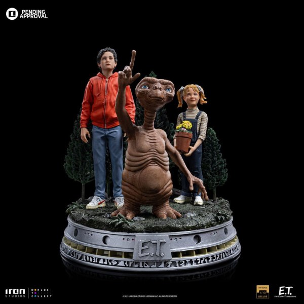 E.T. ELLIOT AND GERTIE ART SCALE - E.T. L'EXTRA-TERRESTRE