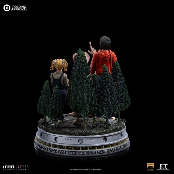 E.T. ELLIOT AND GERTIE ART SCALE - E.T. L'EXTRA-TERRESTRE