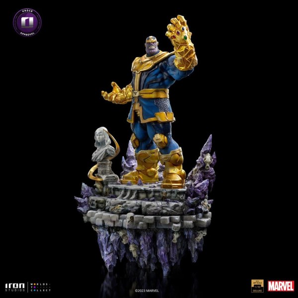 THANOS ART SCALE DELUXE - MARVEL INFINITY GAUNLET DIORAMA