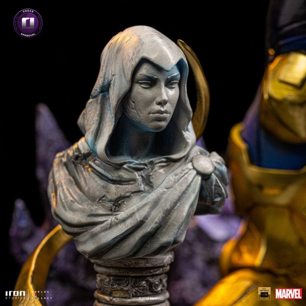 THANOS ART SCALE DELUXE - MARVEL INFINITY GAUNLET DIORAMA