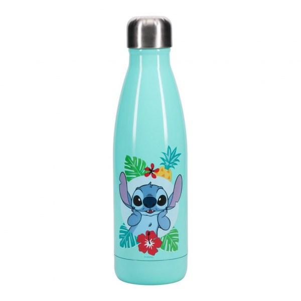 Stitch Wasserflasche aus Metall - Disney