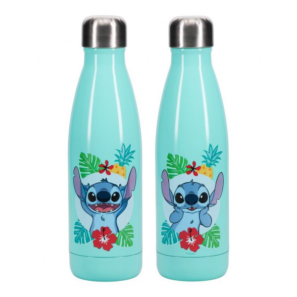 Stitch Wasserflasche aus Metall - Disney