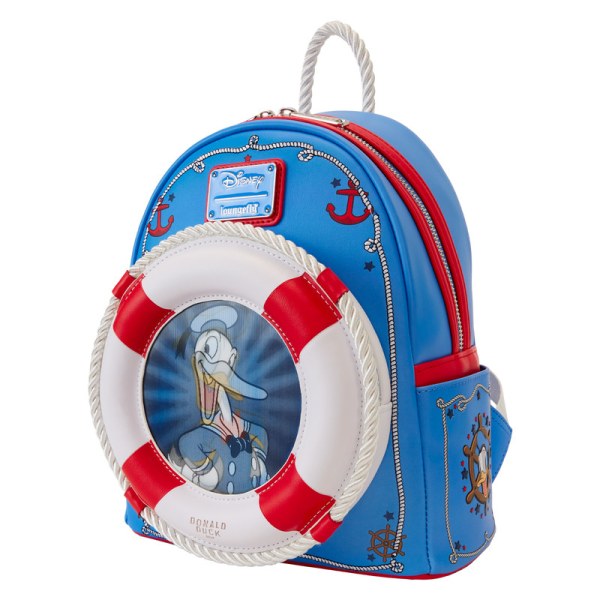 Lentikulär -Mini-Rucksack zum 90. Jubiläum von Donald Duck - DISNEY LOUNGEFLY