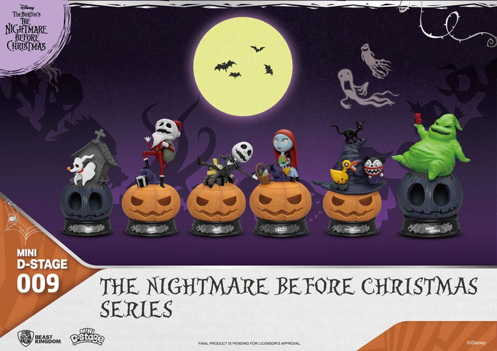 Nightmare Before Christmas -Bilder Mini Diorama Stage - Nightmare Before Christmas Disney