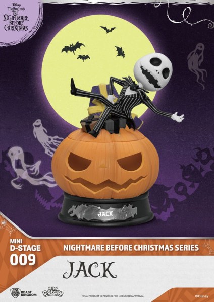 Nightmare Before Christmas -Bilder Mini Diorama Stage - Nightmare Before Christmas Disney