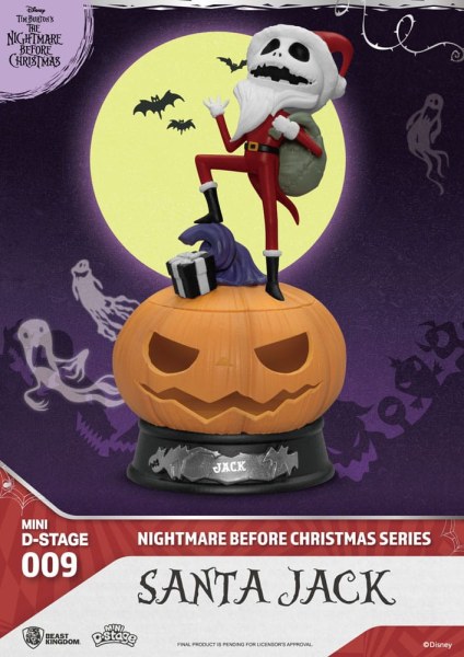 Nightmare Before Christmas -Bilder Mini Diorama Stage - Nightmare Before Christmas Disney