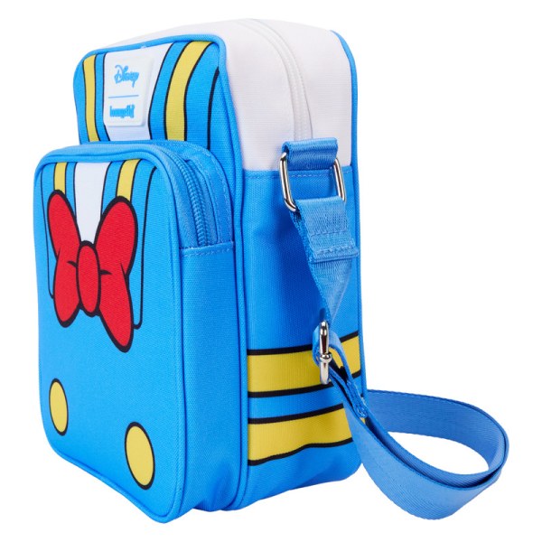 Donald Duck 90. ​​Jubiläum Cosplay Nylon Reisepass Umhängetasche - DISNEY LOUNGEFLY
