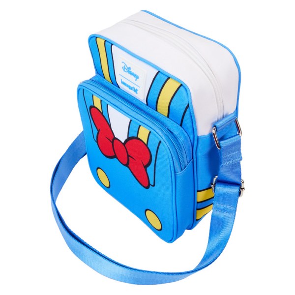 Donald Duck 90. ​​Jubiläum Cosplay Nylon Reisepass Umhängetasche - DISNEY LOUNGEFLY