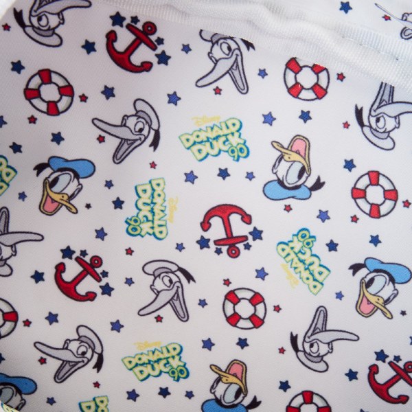 Donald Duck 90. ​​Jubiläum Cosplay Nylon Reisepass Umhängetasche - DISNEY LOUNGEFLY