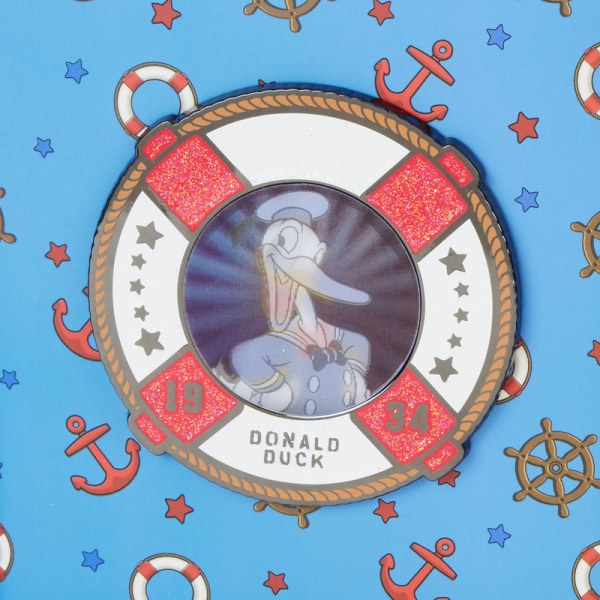 Donald Duck 90. ​​Jubiläum Lentikulär 3 Sammelbox Pin - DISNEY LOUNGEFLY