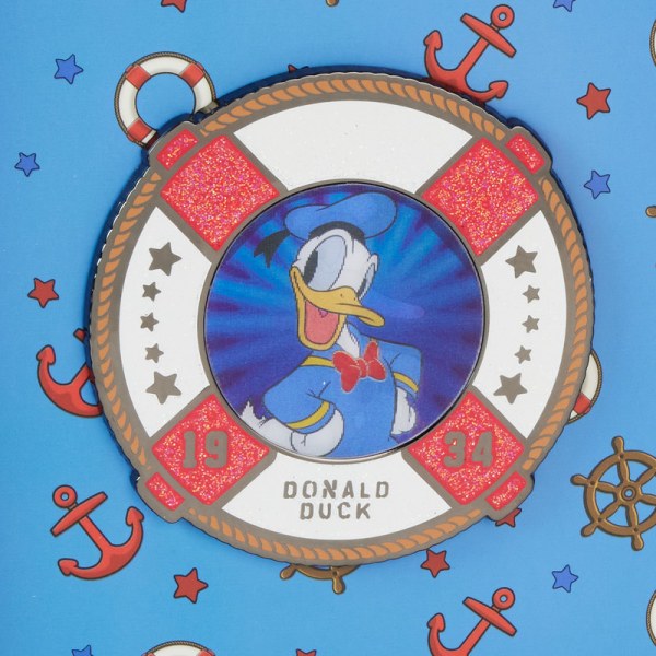 Donald Duck 90. ​​Jubiläum Lentikulär 3 Sammelbox Pin - DISNEY LOUNGEFLY