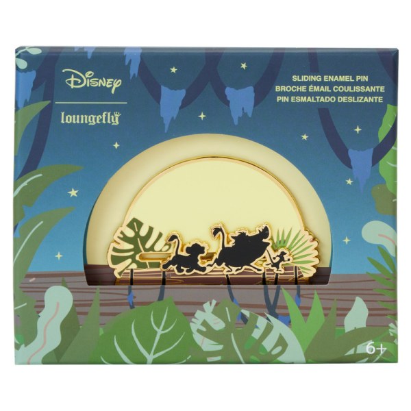 Hakuna Matata Silhouette Sammelbox Schiebenadel Der König Der Löwen 30. Jahrestag - DISNEY LOUNGEFLY