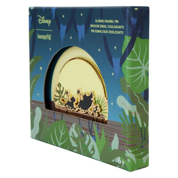 Hakuna Matata Silhouette Sammelbox Schiebenadel Der König Der Löwen 30. Jahrestag - DISNEY LOUNGEFLY