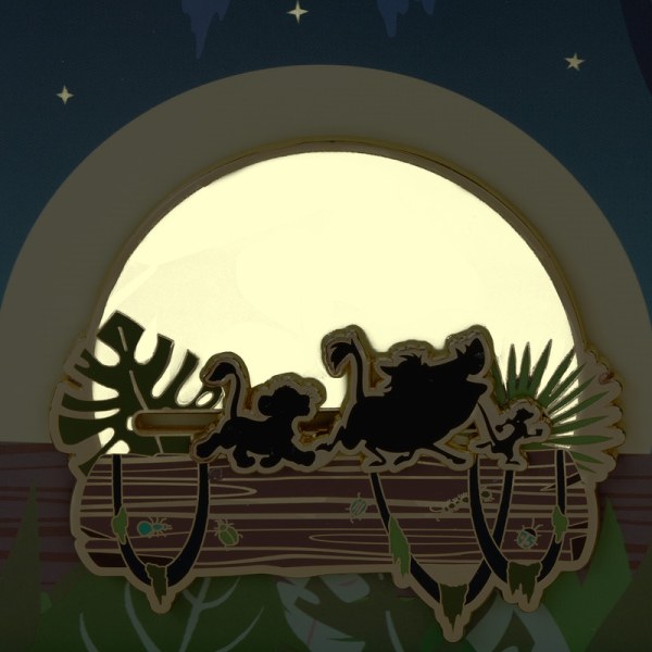 Hakuna Matata Silhouette Sammelbox Schiebenadel Der König Der Löwen 30. Jahrestag - DISNEY LOUNGEFLY