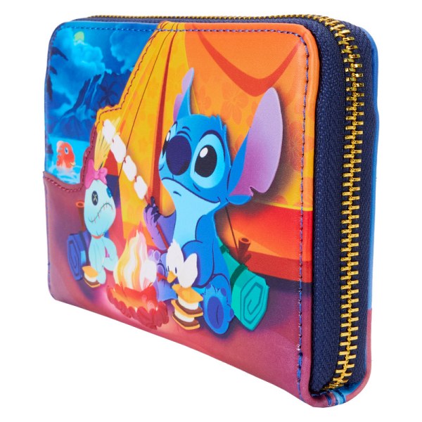 Stitch Camping Cuties Zip - DISNEY LOUNGEFLY