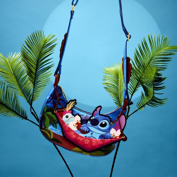 Stitch Camping Cuties Umhängetasche - DISNEY LOUNGEFLY