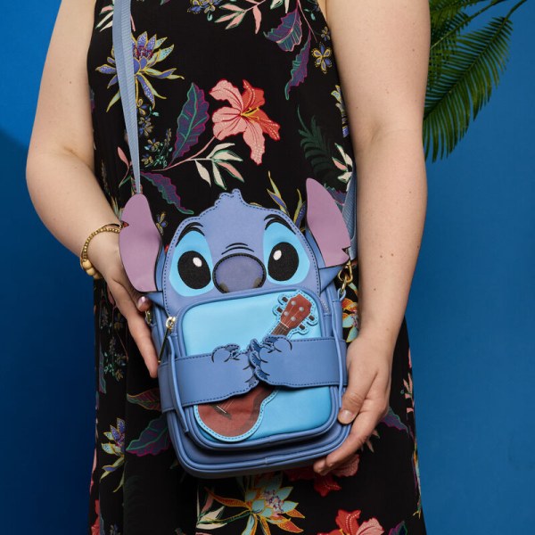 Stitch Camping Cuties Crossbuddies® Cosplay Umhängetasche mit Münzbeutel - DISNEY LOUNGEFLY