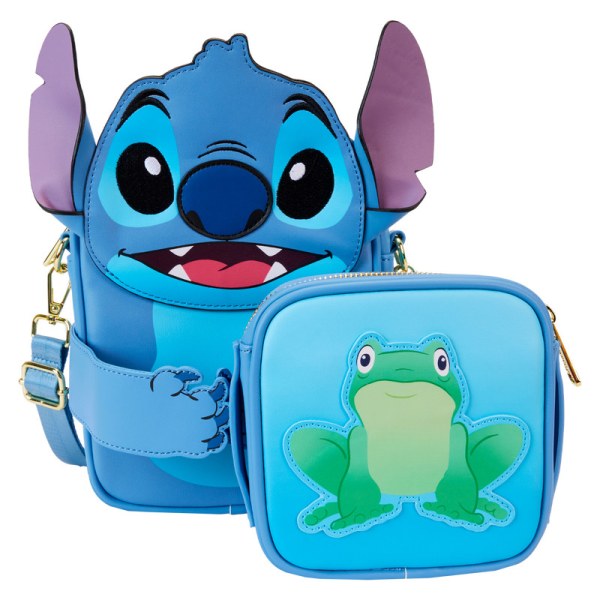Stitch Camping Cuties Crossbuddies® Cosplay Umhängetasche mit Münzbeutel - DISNEY LOUNGEFLY