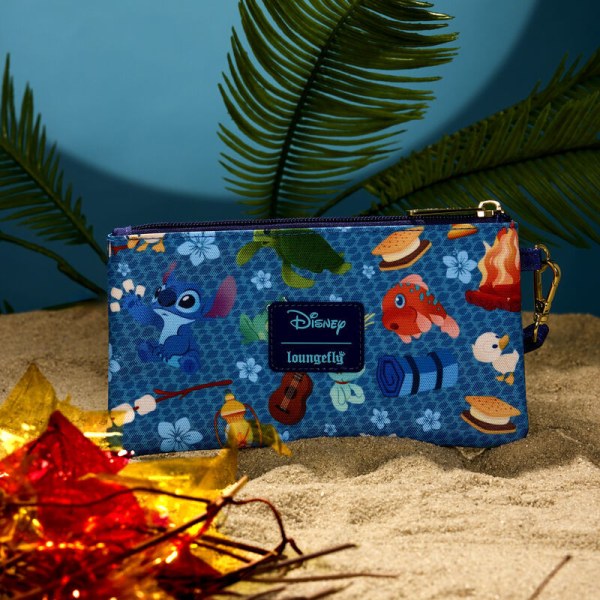 Nylonbeutel mit Stitch Camping Cuties-Aufdruck - DISNEY LOUNGEFLY