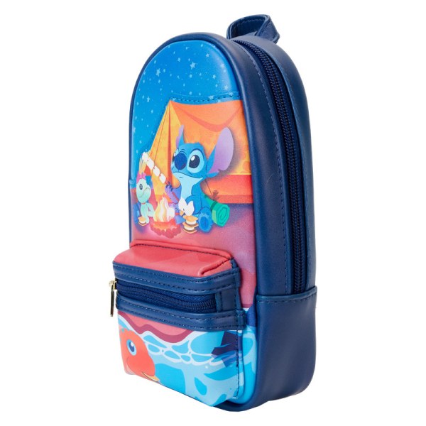 Stitch Camping Cuties Mini-Rucksack Stiftetui - DISNEY LOUNGEFLY