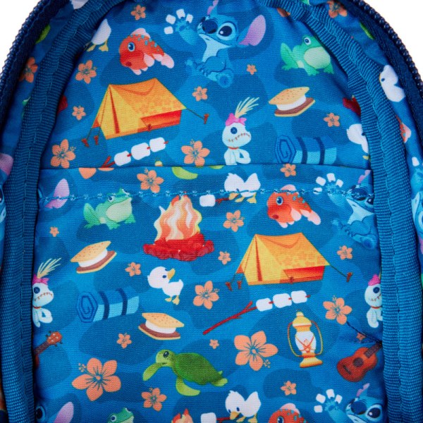 Stitch Camping Cuties Mini-Rucksack Stiftetui - DISNEY LOUNGEFLY