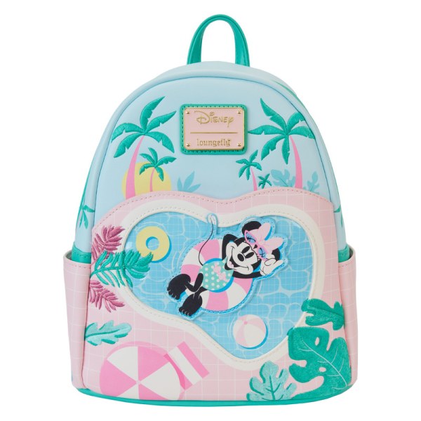 Mini-Rucksack im Minnie Maus Urlaubsstil für den Pool - DISNEY LOUNGEFLY
