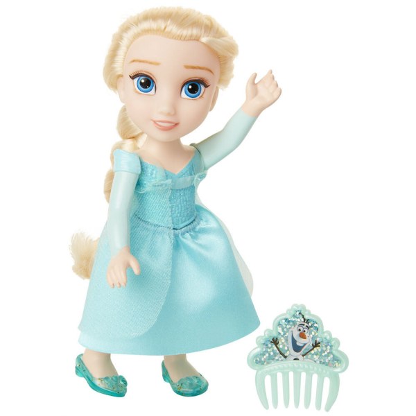 1 GEHEIMNISPUPPE Anna oder Elsa 15 cm – Disney Die Eiskönigin
