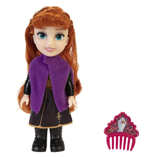 1 GEHEIMNISPUPPE Anna oder Elsa 15 cm – Disney Die Eiskönigin