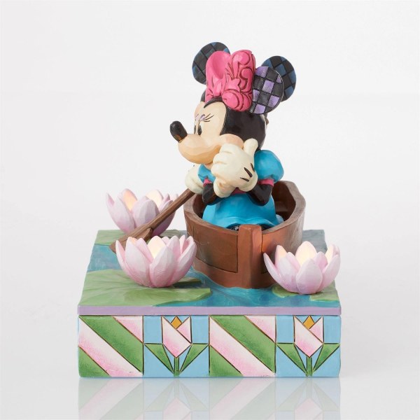 Mickey & Minnie LED-Liebesruderboot - Disney Traditions
