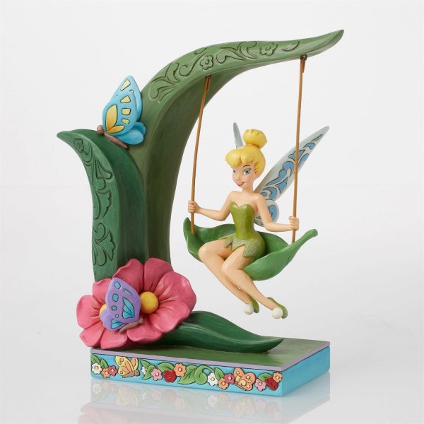 Tinkerbell auf einer Federschaukel - Disney Traditions Tinkerbell