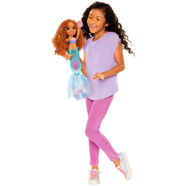 Ariel Puppe 38 cm mit Sound - Disney Die Kleine Meerjungfrau