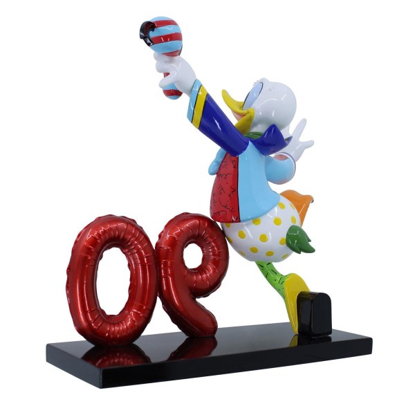 Donald Duck 90. ​​Jubiläum Limitierte Auflage 1500 - Disney Britto