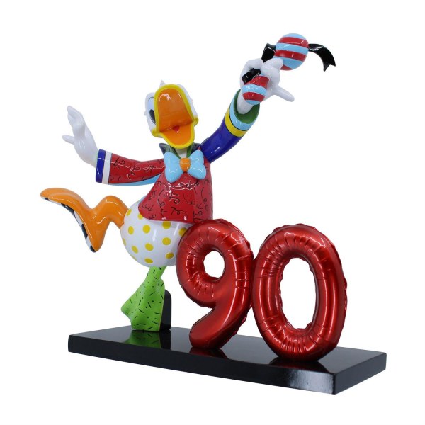 Donald Duck 90. ​​Jubiläum Limitierte Auflage 1500 - Disney Britto