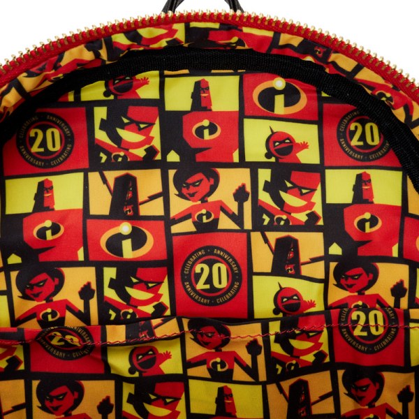 Mini-Rucksack zum 20-jährigen Jubiläum der Unglaublichen mit Münztasche – DISNEY LOUNGEFLY