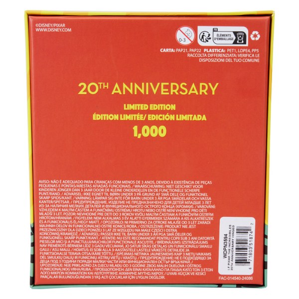 Anstecknadel mit Klappverschluss zum 20. Jubiläum von „Die Unglaublichen“ – Sammelbox – DISNEY LOUNGEFLY