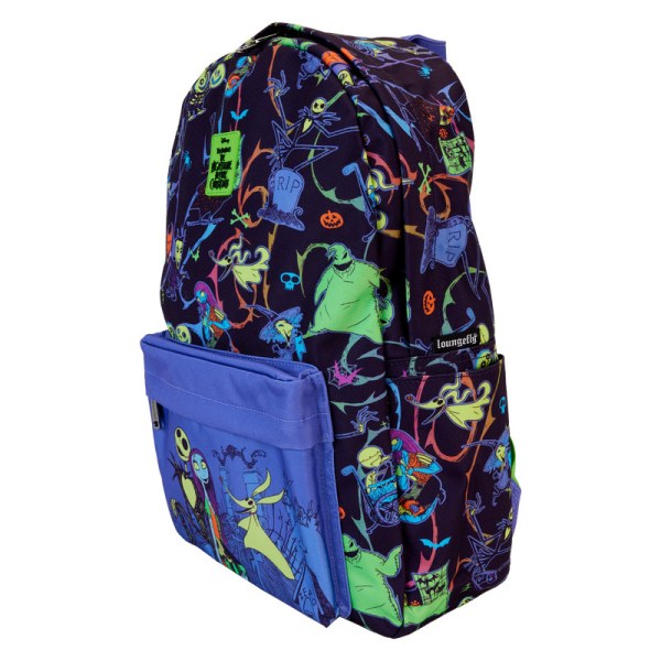 Neonleuchtender Rucksack „Nightmare Before Christmas“ – DISNEY LOUNGEFLY