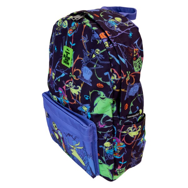 Neonleuchtender Rucksack „Nightmare Before Christmas“ – DISNEY LOUNGEFLY