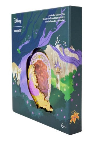 Sammelbox-Anstecknadel aus der Rapunzel-Serie - DISNEY LOUNGEFLY