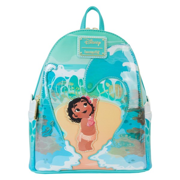 Mini-Rucksack „Junge Vaiana in Meereswellen“ - DISNEY LOUNGEFLY