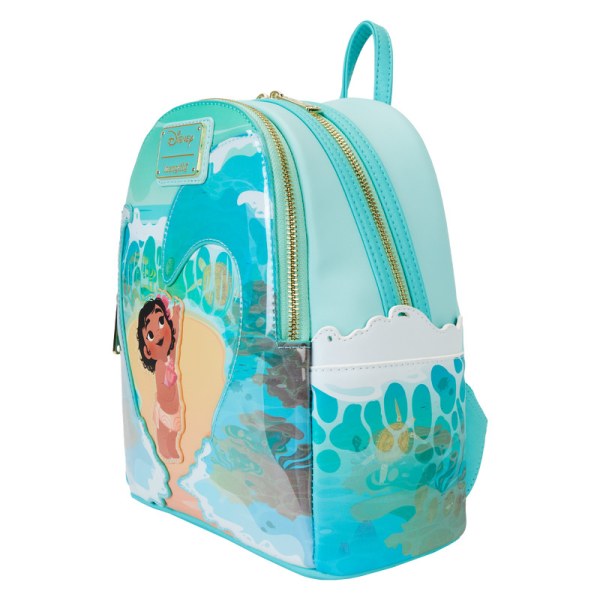 Mini-Rucksack „Junge Vaiana in Meereswellen“ - DISNEY LOUNGEFLY