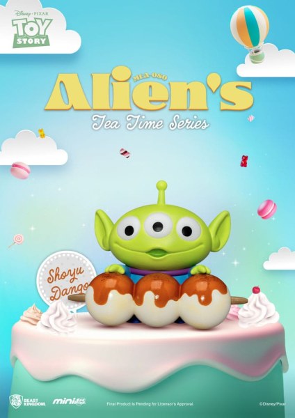 ALLIENS TEA TIME-SERIE-SET - DISNEY MINI EGG ATTACK TOY STORY