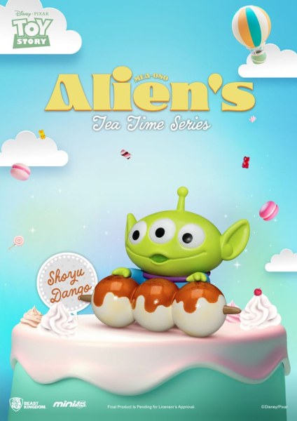 ALLIENS TEA TIME-SERIE-SET - DISNEY MINI EGG ATTACK TOY STORY